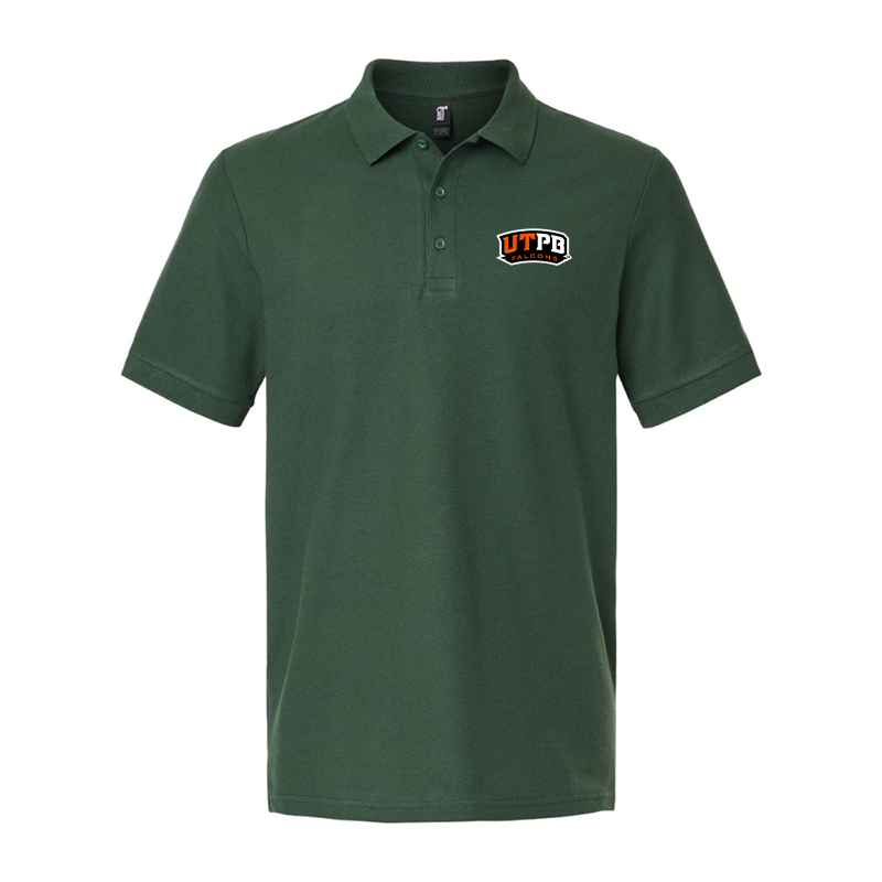 Men's UTPB Falcons Gildan Hammer Pique Polo